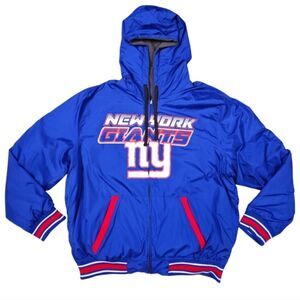 NFL G-III NY GIANTS REVERSIBLE JACKET / HOODIE